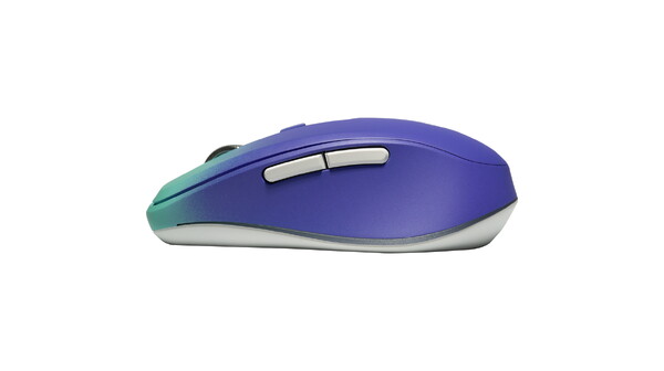 Chuột không dây Zadez M-382ZP Tím mặt bên trái