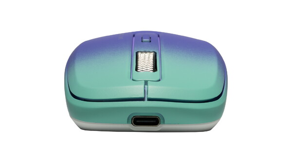 Chuột không dây Zadez M-382ZP Tím mặt trước