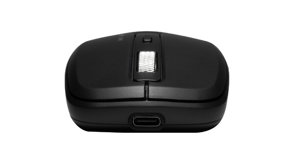 Chuột không dây Zadez M-382B Đen mặt trước