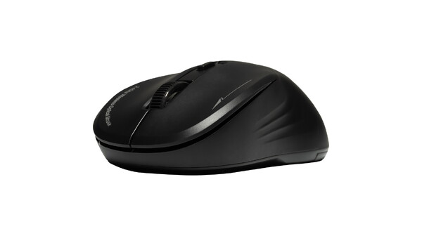 Chuột không dây Zadez M-326B Đen nghiêng trái