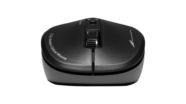 Chuột không dây Zadez M-326G Xám mặt trước