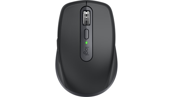 Chuột không dây Logitech MX Anywhere 3 Đen chính diện