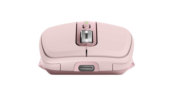 Chuột không dây Logitech MX Anywhere 3 Hồng mặt trước