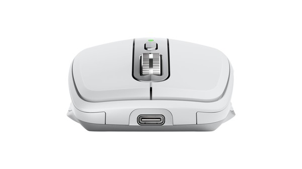 Chuột không dây Logitech MX Anywhere 3 For Mac Xám mặt trước