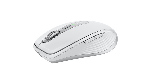 Chuột không dây Logitech MX Anywhere 3 Xám nghiêng trước