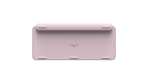 Bàn phím không dây Logitech MX Keys Mini Hồng mặt dưới