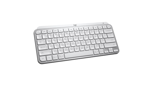Bàn phím không dây Logitech MX Keys Mini Xám mặt nghiêng