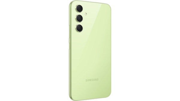 Điện thoại Samsung Galaxy A54 5G 8GB/128GB Xanh mặt lưng nghiêng phải