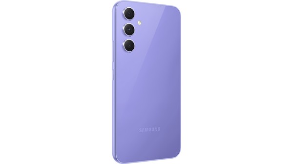 Điện thoại Samsung Galaxy A54 5G 8GB/128GB Tím mặt lưng nghiêng phải