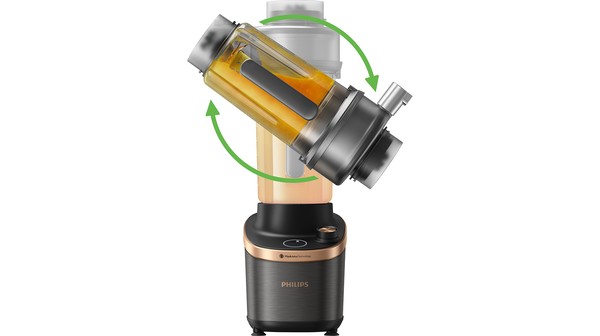 Máy xay sinh tố Philips HR3770/00 xoay