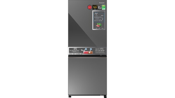 Tủ lạnh Panasonic Inverter 255 lít NR-BV281BGMV-mặt chính diện