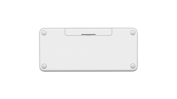 Bàn phím không dây Bluetooth Logitech K380 Trắng mặt dưới