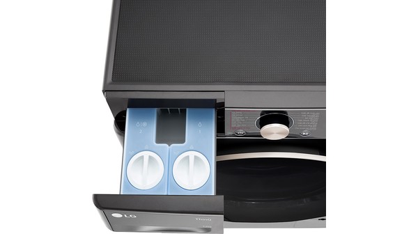 Máy giặt LG Inverter 12 kg FV1412S3BA khay chứa nước giặt