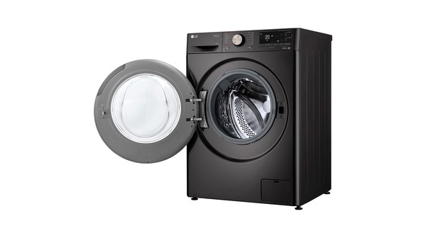 Máy giặt LG Inverter 12 kg FV1412S3BA mặt nghiêng cửa mở