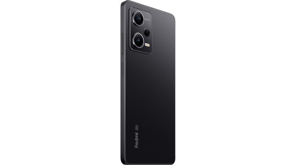 Điện thoại Xiaomi Redmi Note 12 Pro 5G 8GB/256GB Đen mặt lưng nghiêng trái