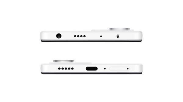 Điện thoại Xiaomi Redmi Note 12 Pro 5G 8GB/256GB Trắng cạnh trên dưới