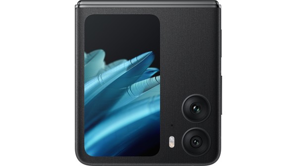 Điện thoại OPPO Find N2 Flip 8GB/256GB Đen mặt sau gập máy