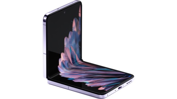Điện thoại OPPO Find N2 Flip 8GB/256GB Tím mặt nghiêng gập máy