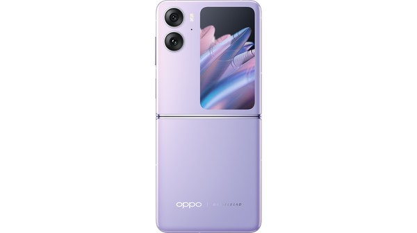 Điện thoại OPPO Find N2 Flip 8GB/256GB Tím mặt sau