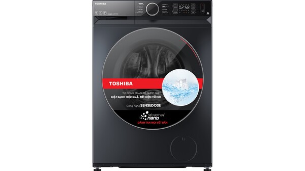 Máy giặt sấy Toshiba Inverter 12.5 kg TWD-BM135GF4V(MG) chính diện