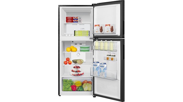 Tủ lạnh Aqua Inverter 189 lít AQR-T220FA(FB) mặt trong tủ kèm thực phẩm