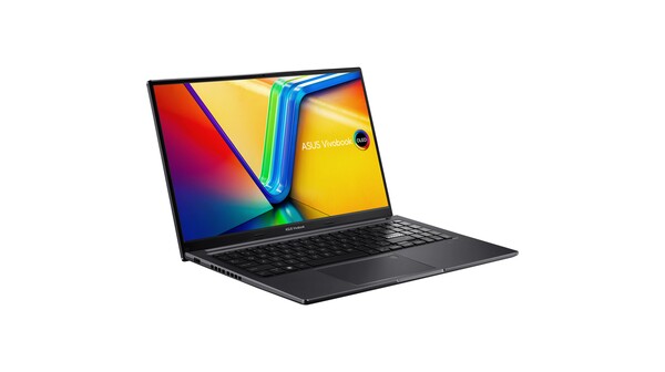 Laptop Asus Vivobook 15 OLED i5-13500H (A1505VA-L1114W) nghiêng trái