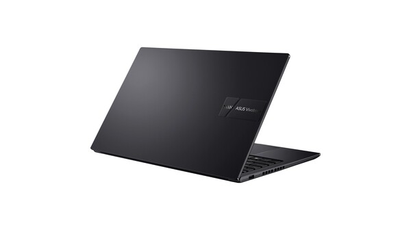 Laptop Asus Vivobook 15 OLED i5-13500H (A1505VA-L1114W) mặt lưng nghiêng