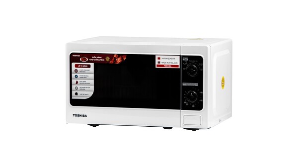 Lò vi sóng Toshiba 20 lít ER-SM20(W1)VN nghiêng phải