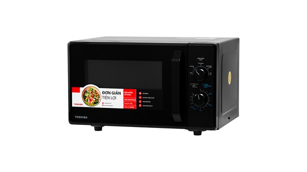 Lò vi sóng Toshiba 24 lít MW2-MM24PC(BK) nghiêng phải