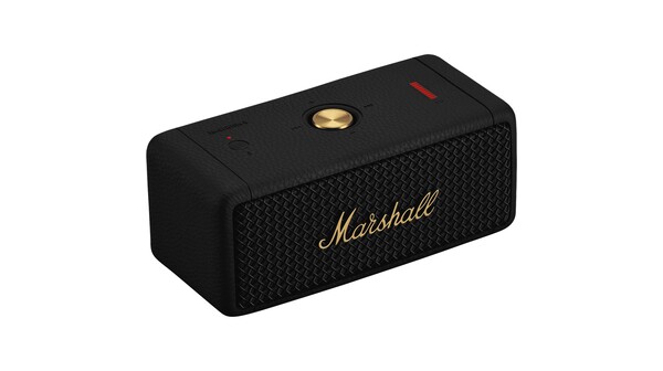 Loa di động Marshall Emberton II Đen Đồng nghiêng trái