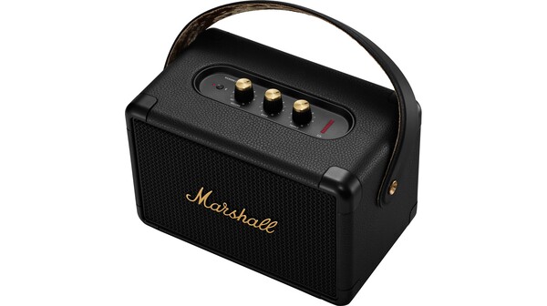 Loa di động Marshall KilBurn 2 Đen Đồng nghiêng phải