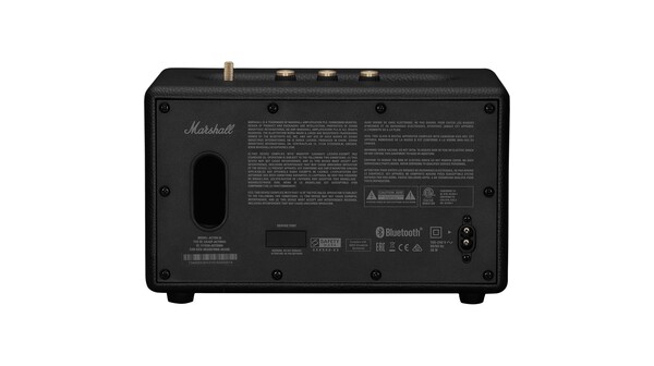 Loa di động Marshall Acton 3 (III) Đen mặt sau