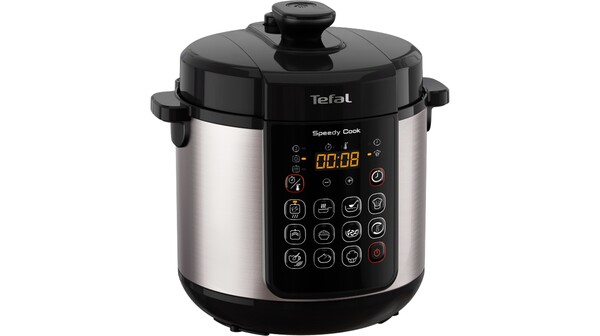 Nồi áp suất điện đa năng Tefal Speedy Cook 5 lít CY222D68 mặt nghiêng