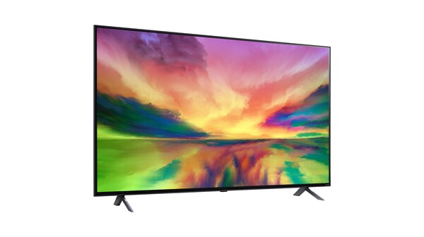 Smart Tivi QNED LG 4K 86 inch 86QNED80SRA.ATV mặt nghiêng trái