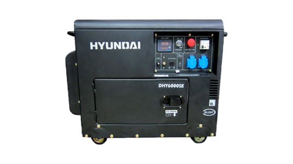 Máy phát điện Hyunhdai DHY6000SE chạy dầu giá rẻ tại Nguyễn kim