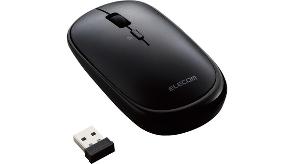Chuột không dây yên tĩnh Elecom M-TM10DB Đen