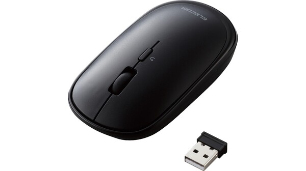 Chuột không dây yên tĩnh Elecom M-TM10DB Đen