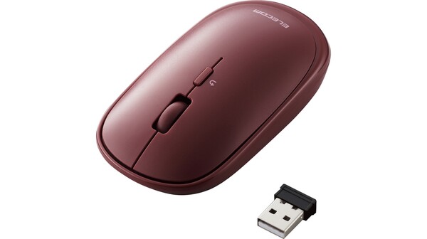 Chuột không dây yên tĩnh Elecom M-TM10DB Đỏ