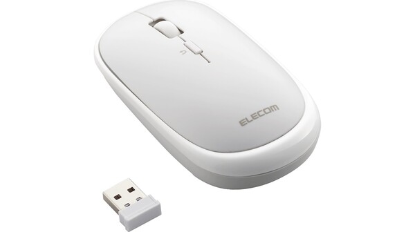 Chuột không dây yên tĩnh Elecom M-TM10DB Trắng