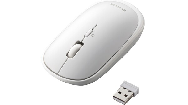 Chuột không dây yên tĩnh Elecom M-TM10DB Trắng