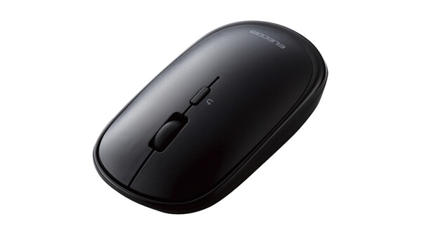 Chuột không dây yên tĩnh Elecom M-TM10BB Đen