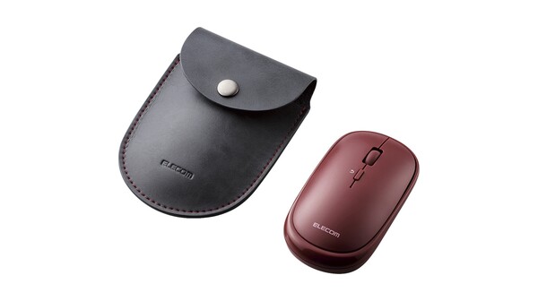 Chuột không dây yên tĩnh Elecom M-TM10BB Đỏ