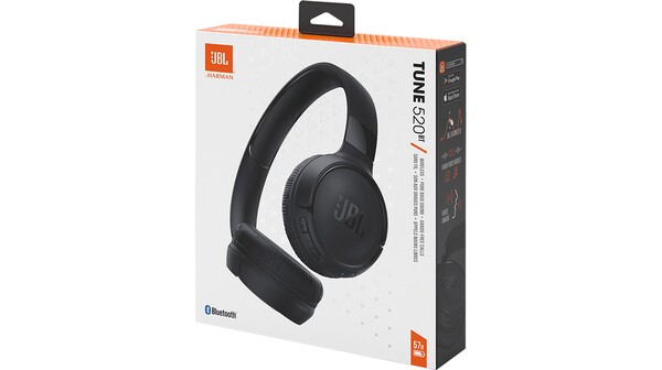 Tai nghe có khung trùm đầu JBL T520BT Đen