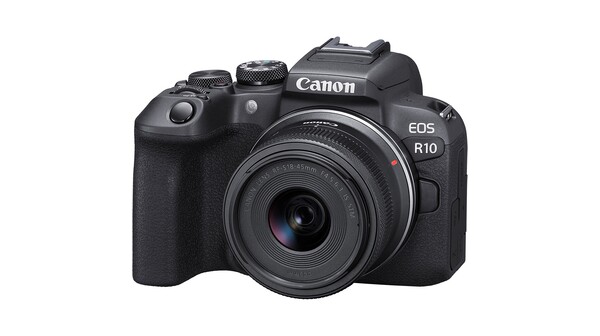 Máy ảnh Canon EOS R10 Kit 18-45mm STM Đen