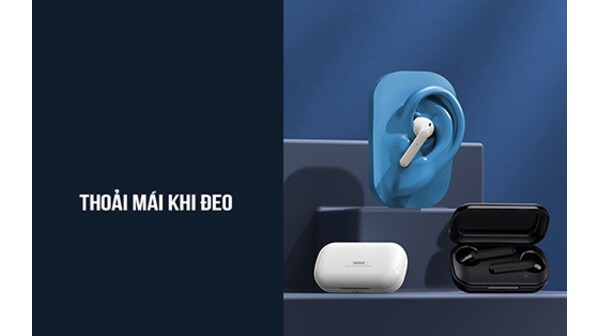 Tai nghe Bluetooth TWS Remax TWS18 Trắng