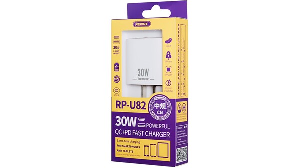 Củ sạc nhanh Remax 30W RP-U82