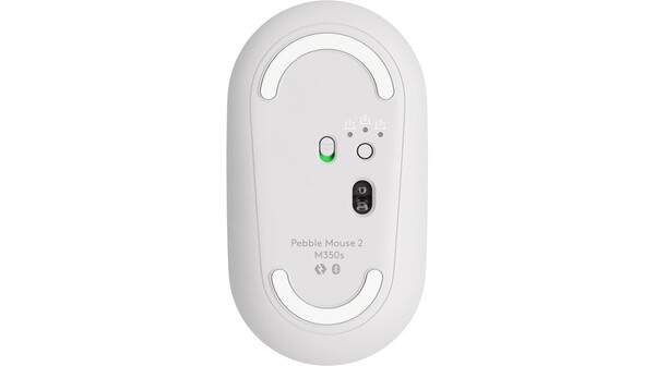 Chuột không dây Logitech Pebble Mouse 2 M350s Trắng