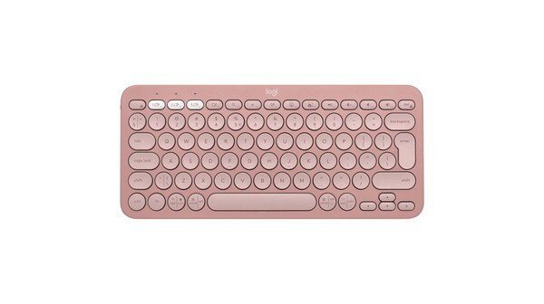 Bàn phím Bluetooth Logitech Pebble Keys 2 K380s Hồng