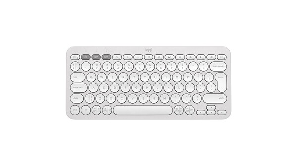 Bàn phím Bluetooth Logitech Pebble Keys 2 K380s Trắng