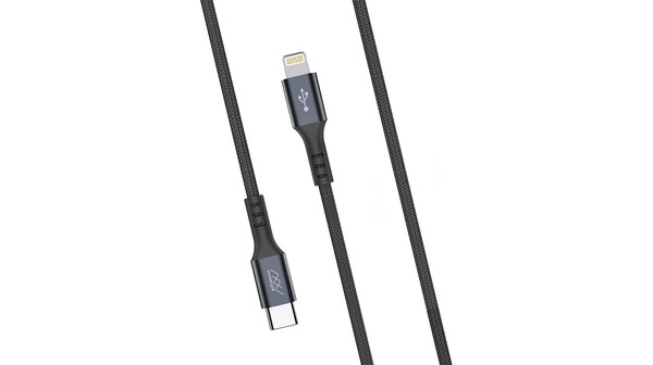 Cáp Innostyle Duraflex USB-C to Lightning D-ICL150 Xám